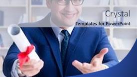  Presentation with legal - Cool new PPT theme with roll in legal profession eduction backdrop and a light gray colored foreground