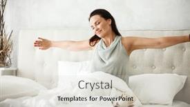  Presentation with concept - PPT layouts enhanced with lazy-morning-concept-beautiful-happy background and a lemonade colored foreground