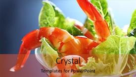  Presentation with king - Beautiful PPT theme featuring sauce in a martini glass backdrop and a red colored foreground