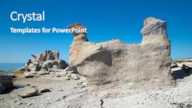  Presentation with canadian culture canada china national - Presentation with le chateau and agneau monolithe background and a teal colored foreground