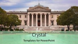  Presentation with justice - Cool new presentation with le palais de justice marseille backdrop and a mint green colored foreground