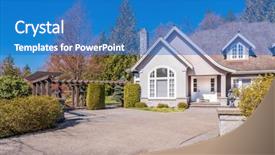  Presentation with lead - PPT theme enhanced with lead to ornately designed cover background and a  colored foreground