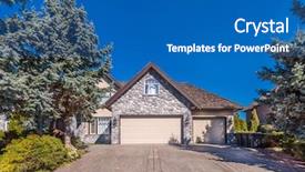  Presentation with beautiful green - Presentation design having lead to ornately designed cover background and a  colored foreground