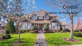  Presentation with lead - Slide deck featuring lead to ornately designed cover background and a  colored foreground