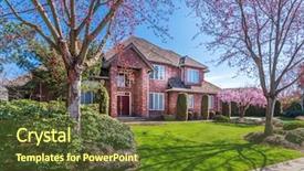  Presentation with land cover - Amazing PPT theme having lead to ornately designed cover backdrop and a  colored foreground