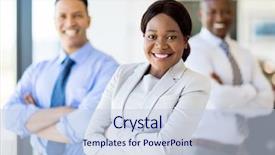  Presentation with uromastyx a genus of african - Slide deck having leader diversity - pretty african businesswoman and colleagues background and a lemonade colored foreground