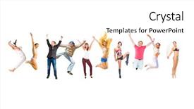  Presentation with united states unity - Cool new presentation theme with sport clerk - winning idea united colleagues backdrop and a  colored foreground