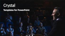  Presentation with giving - PPT layouts enhanced with leader presenting - side view of caucasian businessman background and a black colored foreground