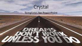  Presentation with dreams - Beautiful PPT layouts featuring leaderincenter - dreams don't work unless you backdrop and a light gray colored foreground