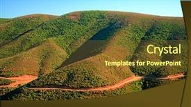  Presentation with hill road - Amazing theme having leaders intent - serpentine hill road backdrop and a  colored foreground
