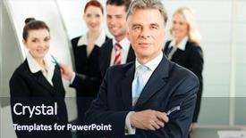  Presentation with business leaders - PPT layouts having leaders mentors - business - team background and a  colored foreground