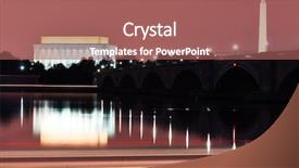  Presentation with abraham lincoln - Slide deck having leaders national - washington dc - abraham lincoln background and a coral colored foreground