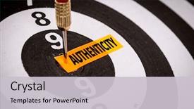  Presentation with leadership - Amazing slides having leadership - authenticity backdrop and a light gray colored foreground