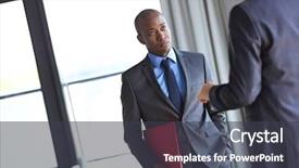  Presentation with holding hands old young - Audience pleasing presentation theme consisting of leadership 29 - young businessman holding file while backdrop and a dark gray colored foreground