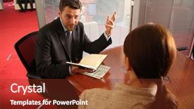  Presentation with business coaching - Cool new presentation with leadership coach - business coaching in an office backdrop and a tawny brown colored foreground