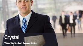  Presentation with success successful courageous successful - PPT theme featuring leadership man - portrait of happy successful businessman background and a wine colored foreground