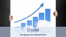  Presentation with adolescent poster - Presentation theme featuring leadership posters - businessman holding poster with growing background and a  colored foreground