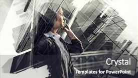  Presentation with search - Cool new presentation design with leadership search - rythm of modern tendency mixed backdrop and a dark gray colored foreground