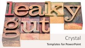  Presentation with gut - Amazing PPT layouts having leaky-gut-isolated-word-abstract backdrop and a lemonade colored foreground