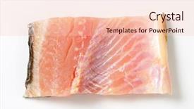  Presentation with lean - Amazing presentation design having lean carp fillet backdrop and a lemonade colored foreground