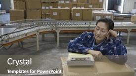  Presentation with distribution - PPT theme having national day malaysia flag background and a  colored foreground.