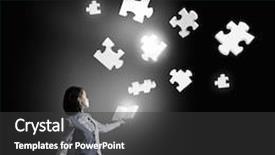  Presentation with learn - Slide set consisting of learn-logics-thinking background and a dark gray colored foreground