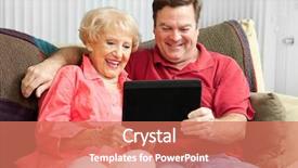  Presentation with teaching - Slide deck enhanced with tender pink rose and petals in a bowl of water close-up background and a coral colored foreground