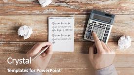  Presentation with technology education - Slide deck consisting of learner solution - business education people and technology background and a coral colored foreground