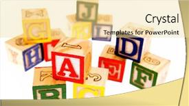  Presentation with learning - Amazing PPT layouts having learning blocks isolated over white backdrop and a blonde colored foreground