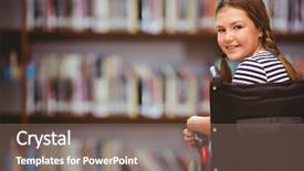  Presentation with learning disabilities - Theme having learning disabilities - girl sitting in wheelchair background and a violet colored foreground