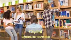  Presentation with college students - Beautiful theme featuring learning disabilities - group of college students backdrop and a tawny brown colored foreground