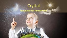  Presentation with nasa - Colorful presentation theme enhanced with learning future - schoolgirl looking in opened book backdrop and a  colored foreground