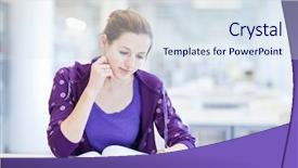  Presentation with young college student diagnosis of chlamydia - Colorful slide deck enhanced with learning knowledge - pretty young college student backdrop and a  colored foreground