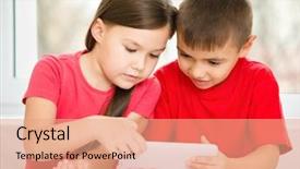  Presentation with children - Beautiful presentation design featuring portrait of domestic tortoiseshell maine coon kitten fluffy kitty isolated on white background close-up studio photo adorable curious young cat looking away backdrop and a lemonade colored foreground