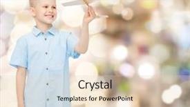  Presentation with dreams - Beautiful PPT layouts featuring learning pilot airplanes - dreams future hobby holidays backdrop and a lemonade colored foreground