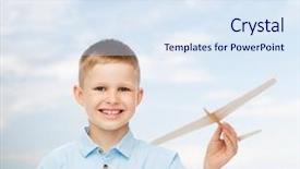  Presentation with dreams - Amazing slide set having learning pilot airplanes - dreams future hobby nature backdrop and a  colored foreground