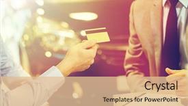  Presentation with car dealer - Presentation design having leasing manager - auto business sale and people background and a lemonade colored foreground