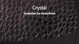  Presentation with black 3d plastic print texture - Colorful PPT theme enhanced with top front view of raw organic cinnamon sticks cinnamomum verum bundle tied up with turmeric colored thread on other cinnamon background backdrop and a red colored foreground