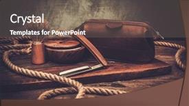  Presentation with shaving - Amazing presentation having leather bag - shaving accessories on a luxury backdrop and a violet colored foreground