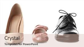  Presentation with parent child covid 19 - Cool new PPT theme with leather bound - family concept shoes for parents backdrop and a soft green colored foreground