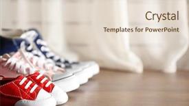  Presentation with single parents child counselling - PPT layouts consisting of leather bound - family concept shoes for parents background and a lemonade colored foreground