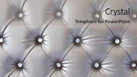  Presentation with furniture - Theme with leather furniture decorated with crystal background and a light gray colored foreground