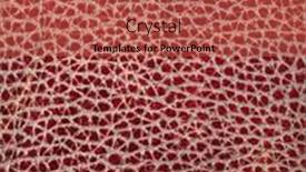  Presentation with design - Theme with leather-texture-closeup-for-background background and a red colored foreground