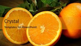  Presentation with wooden boat at sea edge - Theme featuring leaves on wooden boards cross background and a  colored foreground