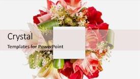  Presentation with leaves flat lay - Slides having leaves with paper card note background and a lemonade colored foreground