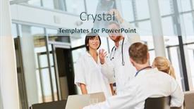  Presentation with advanced - Colorful slide set enhanced with lecturer-explains-findings backdrop and a sky blue colored foreground