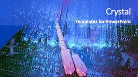  Presentation with network cable - Colorful slides enhanced with sunset old hunstanton norfolk uk north sea backdrop and a wine colored foreground