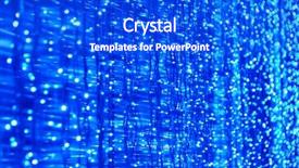  Presentation with led lights - Theme enhanced with led lights at night christmas background and a cobalt blue colored foreground