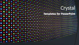  Presentation with texture - Slides consisting of led rgb background texture background and a dark gray colored foreground