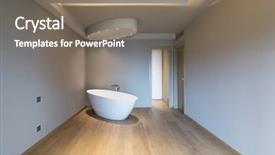  Presentation with bedroom modern - Audience pleasing slide deck consisting of led tube - modern bedroom with bathtub luxury backdrop and a gray colored foreground